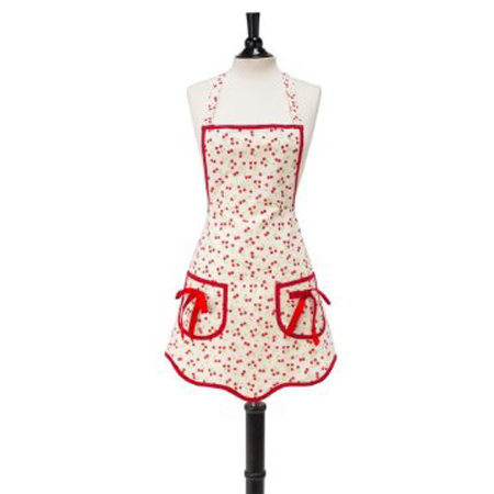 Jessie Steele - Bib Ava Retro Cherries Apron